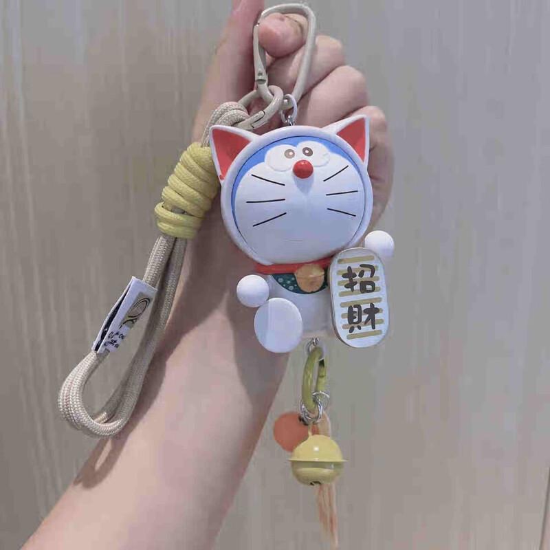 MiLing Doraemon Good Fortune Blind Box Car Charms Opened Wealth Cat