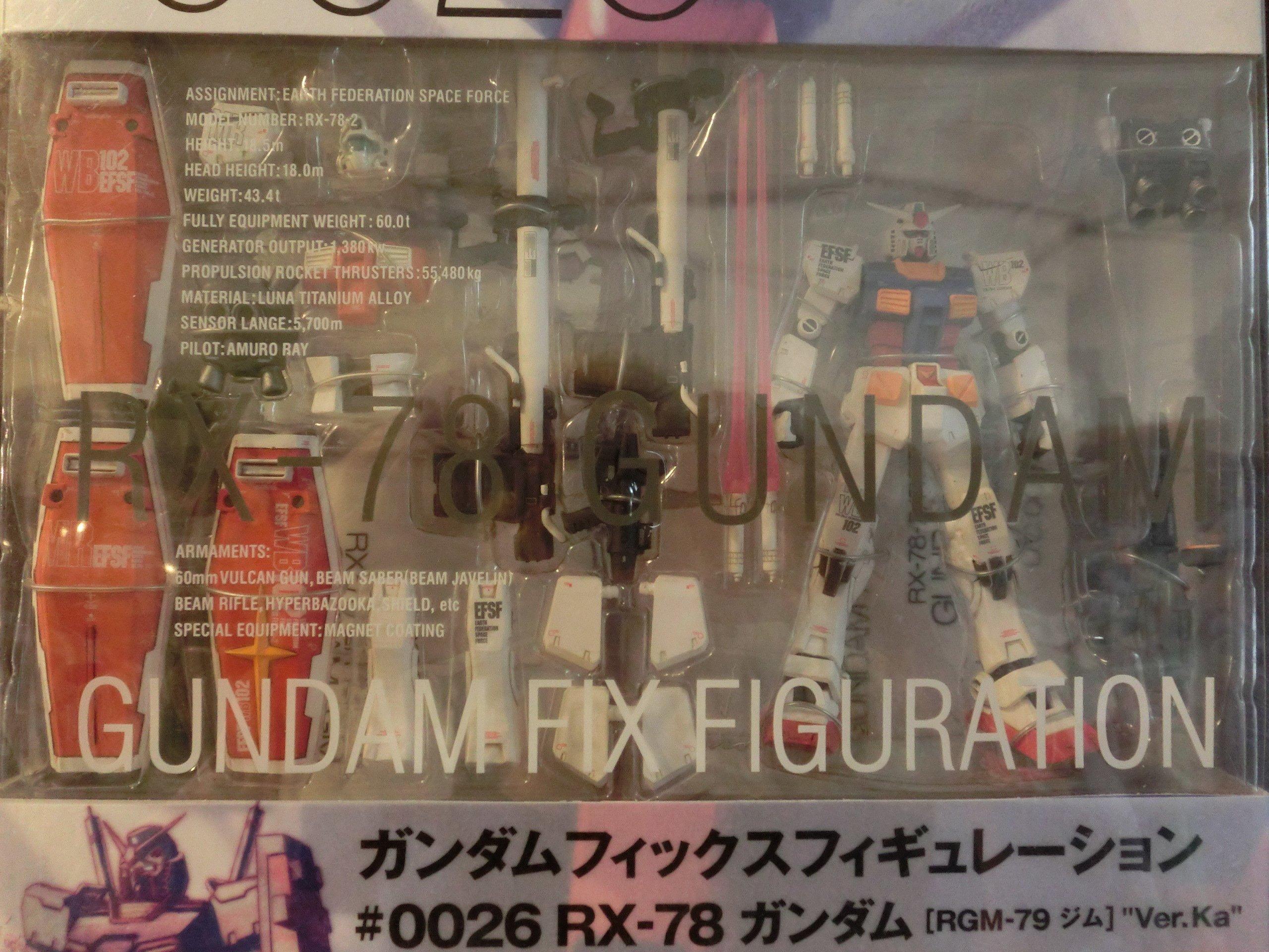 

TAMASHII NATIONS GFF#0026RX-78Ver.Ka