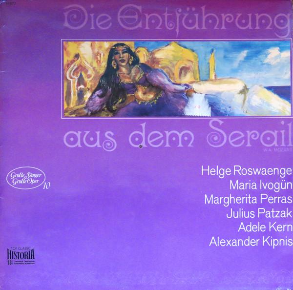 

LP Record WOLFGANG AMADEUS MOZART HELGE ROS Die Entfhrung Aus Dem Serail H672 Top Classic His 1972 Germany Classical Used