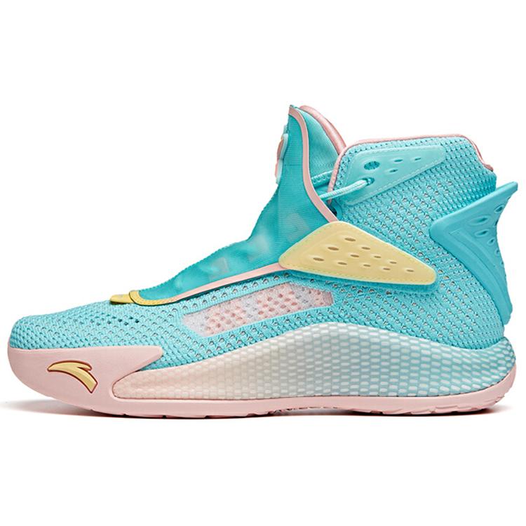 

Новые амортизаторы Anta KT5 Thompson, нескользящие, износостойкие баскетбольные кроссовки с высоким верхом, мужские, синие 112021101-5 44.5