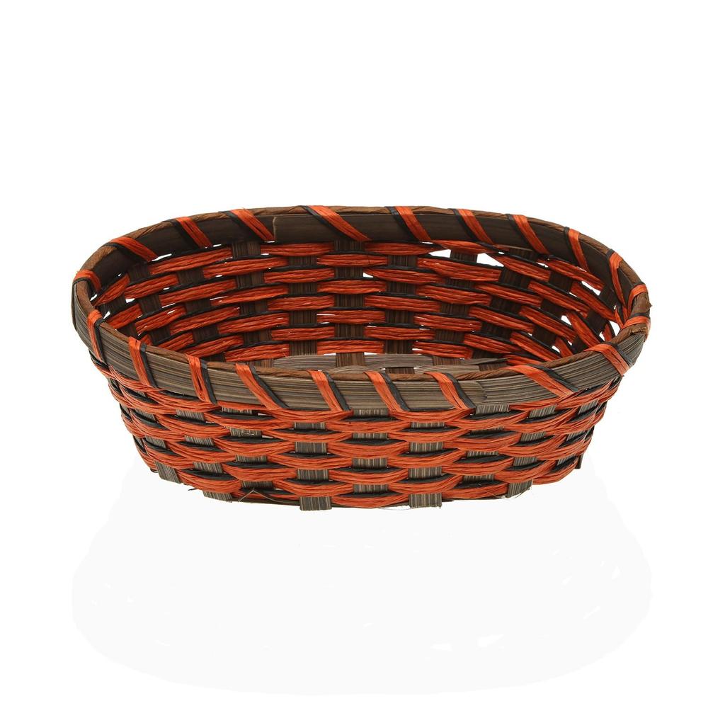 Orange Braided Basket