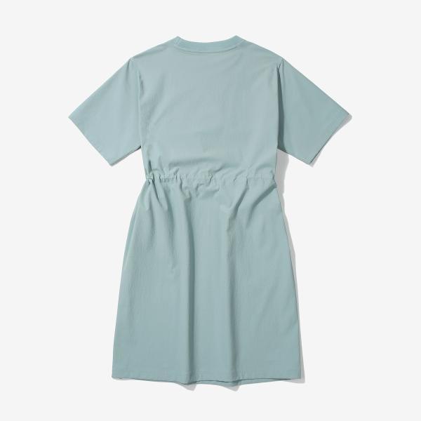 Fila Seersucker Waist String Dress Fs2opg2152f Dmi
