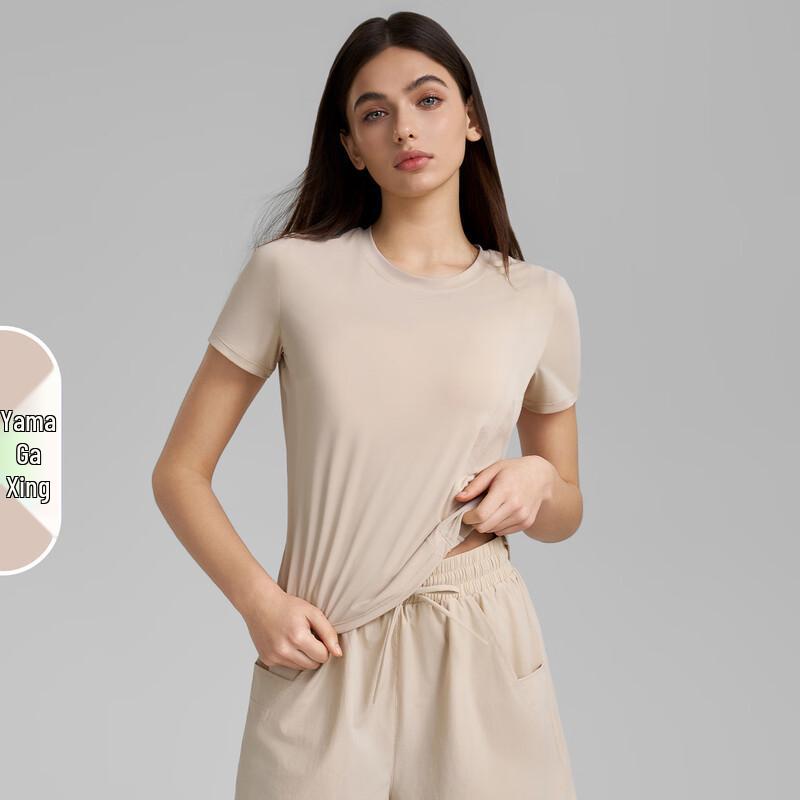 WEZHO Women s Mesh Panel Yoga T-Shirt