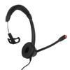 Kundenservice Kopfhörer Telefon Headset Lautsprecher Lautstärkeregelung Mikrofon Stummschaltung Monaural RJ9 Business Headset Schwarz