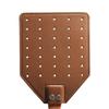 Leather Fly Swatter with 19" Long Wood Handle Sturdy Durable Flyswatter for Indoor and Outdoor Pest Control Rustic Swatter