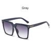Ретро Квадратные Женские Мужские Классические Солнцезащитные Очки Оверсайз Пластиковая Рама Модный Дизайн Бренда Роскошные Солнцезащитные Очки Унисекс Очки UV400