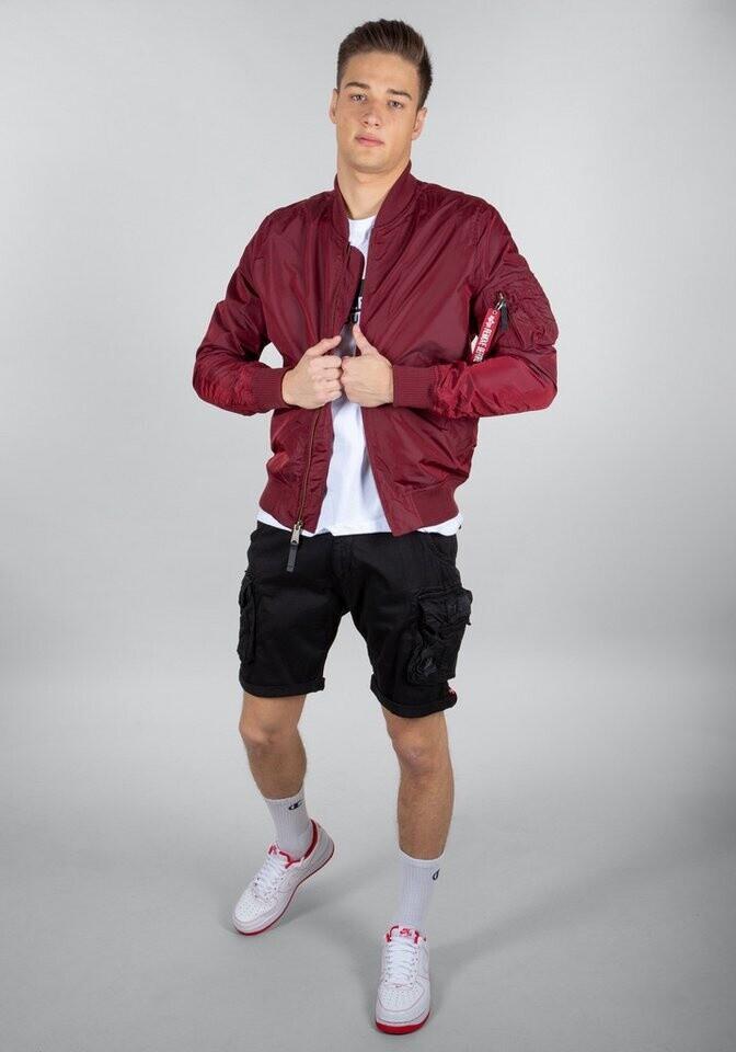 Demi-season Jacket Alpha Industries MA-1 TT Man (191103) Dark Maroon