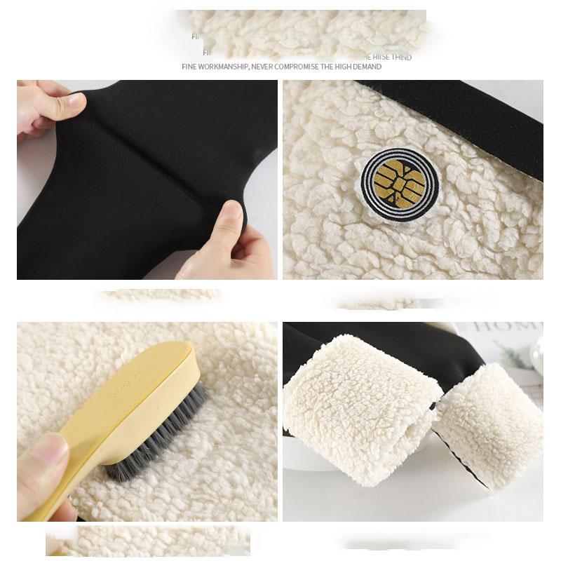 Autumn Winter Extra Thick Lamb Velvet Shark Leggings Women's High Waist Butt Lifter Black Thermal Fleece Warm Leggings