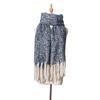Autumn and winter circle sand thick tassel flower matching scarf shawl thick braid thickened Tonglu scarf