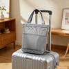 Breathable Mesh Tote With Zipper And Handle Portable Bath Organizer Bag For College Dorm Gym And Travel