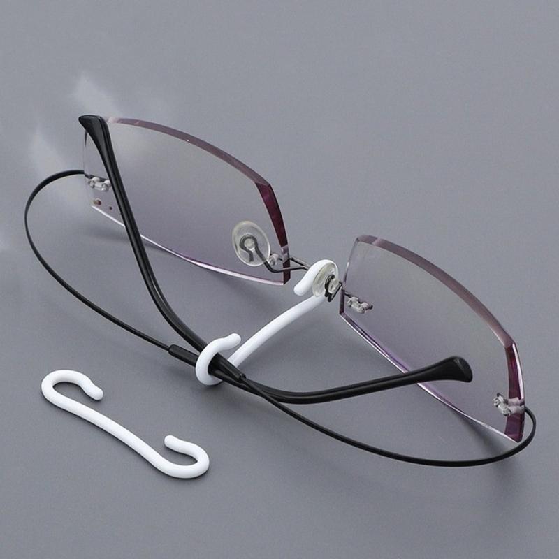 10 Plastic Easy Installation Glasses Hanging Hooks Plastic Eyeglass Holder Hooks Accessories for Women Men