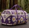 3D VW Bus Retro Travel & Gym Bag: Trendy Short-Distance Fashion