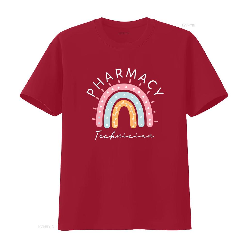 Pharmacy Technician Certified Pharm Tech T Shirt Vintage Washed Slightly Homme Top For Everyday Wear Unisex Streetwear Graphic