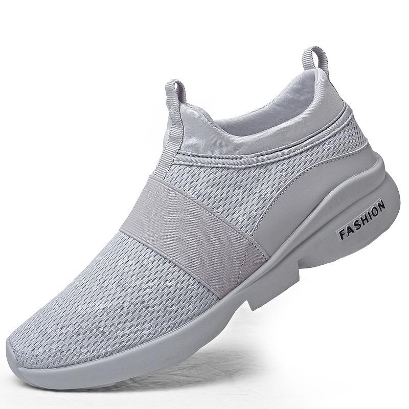 Men's Casual Sneakers Women Breathable Mesh Running Shoes Couple Footwear Light Plus Size Tennis Luxury Brand Walking Trainers