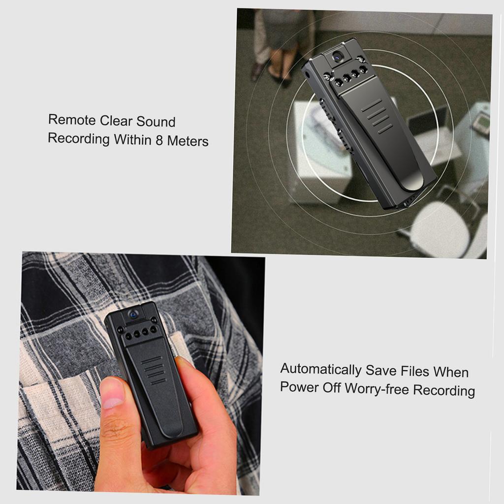 Camera HD Portable Back Clip Design Smart Camera 1920 80 Video Camera Wireless USB Camera for Indoor Outdoor