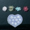 Multipurpose Nail Art Template Tool Stylish Silicone Nail Art Molds Embossing Carving Templates for Nail Enthusiasts