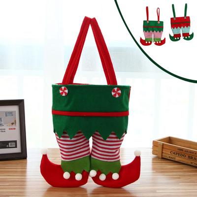 Christmas Boots Candy Bags Gift Handbags Stocking Filler For Xmas Party