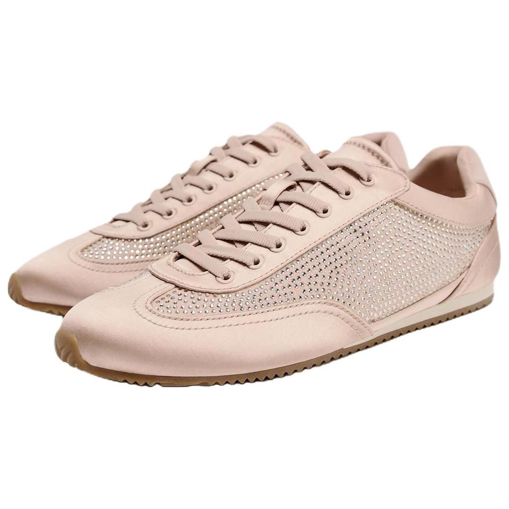 Zara Fashionable Casual Low-Top Shoes Women sneakers Pink 15000510050