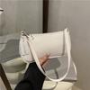 Niche Design Versatile Crocodile Pattern Baguette Bag Retro Armpit Bag New Portable Shoulder Bag