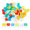 60/120pcs Auto Car Truck Mini Fuse Blade 5A 10A 15A 20A 25A 30A Mixed Set Kit Are Packaged In Bags Auto Fuses Blade