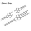 3pcs Hexagonal Honeycomb Style Car Sticker Racing Sports Style Decor Decal Auto Vinyl Decoration Sticker Tuning Accessories
