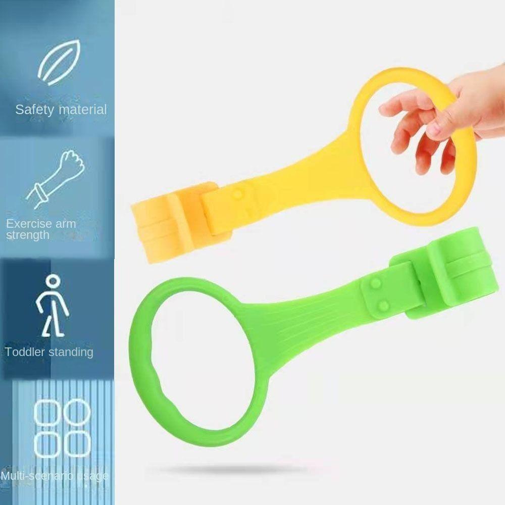 1pc/4pcs Pull Ring For Playpen Baby Crib Hooks Stand Rings Baby Walking Assist Tools Baby Toys Bed Rings Playpen Accessories
