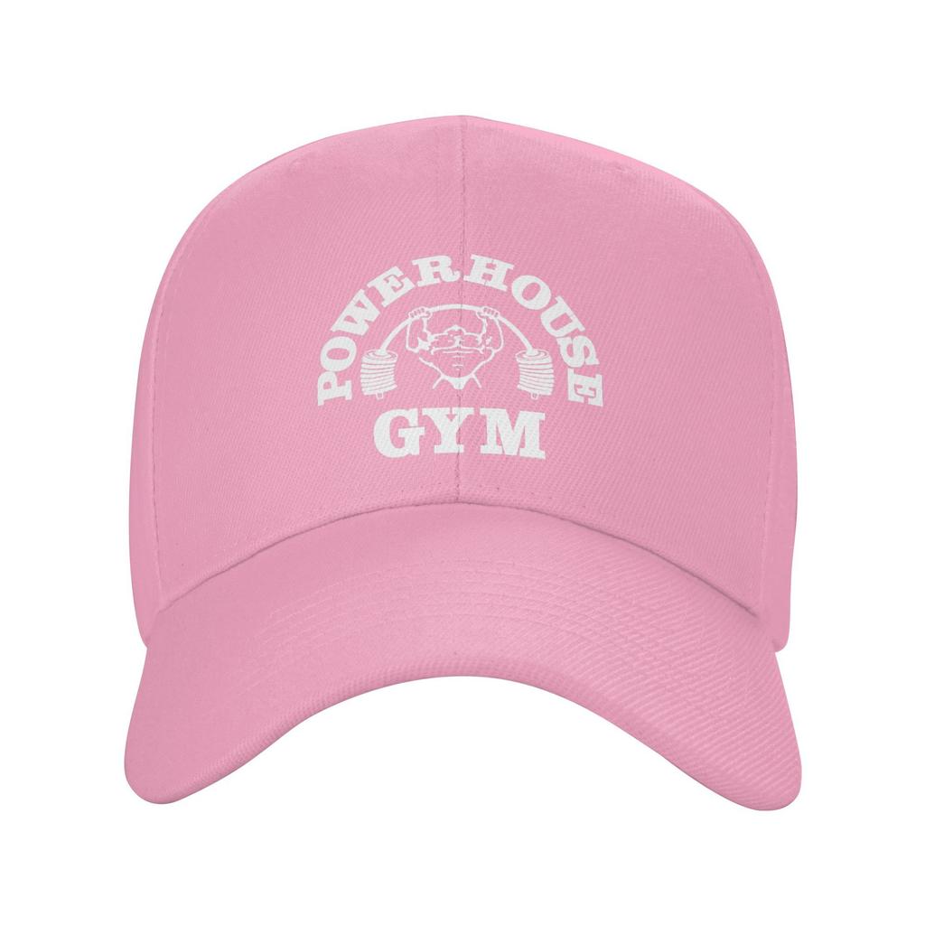 Personalized Powerhouse Gym Baseball Cap Sports Women Unisex's Adjustable Fitness Building Muscle Dad Hat Spring