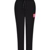 Armani Exchange FW22 Solid Color Straight Leg Drawstring Blended Wool Knit Sweatpants Women Bottoms Black 6LYP75-YJ3NZ-1200