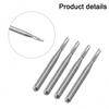 Automotive Glass Repair Drill Bit Set Four Pieces of Tapered Carbide 1mm