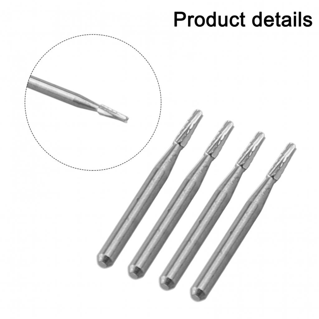 Automotive Glass Repair Drill Bit Set Four Pieces of Tapered Carbide 1mm