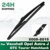 Rear Windshield Wipers Blades,Premium All-Season Wiper Blades For Vauxhall Opel Astra J GTC Tourer Hatchback 2009-2015