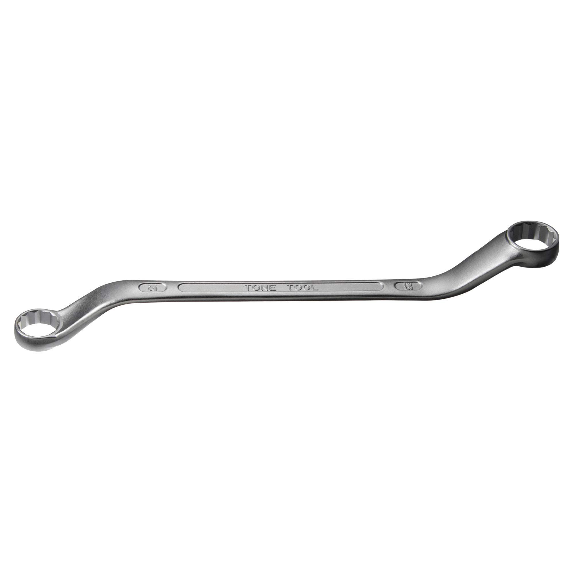 

TONE Long Box Wrench Width across flats 21 x 23 mm Gray (45°) HPM45-2123