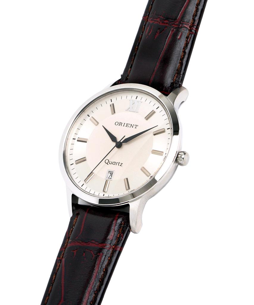 Olienteu Korean-Made Men'S Classic Leather Band Wristwatch Ot560Ma