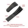 20mm Silicone Strap for Rolex GMT Daytona Submariner Diving Stainless Steel Buckle Men Women Waterproof Rubber Watch Bracelet