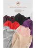 Women's Pure Cotton Long-Sleeve Thermal Sweater - Round Neck, Autumn/Winter Warm Top