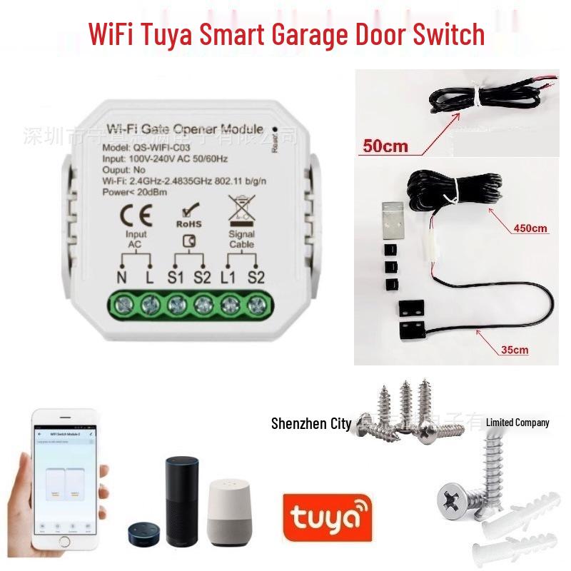 Tuya Smart Mini WiFi Curtain Relay Switch for Blinds