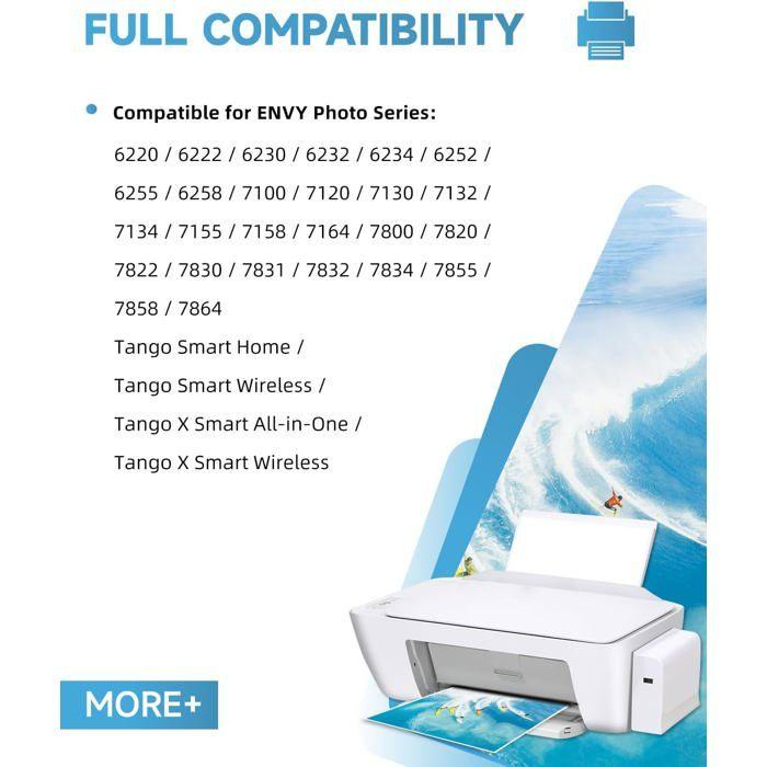 303 XL Black Ink Cartridge, 303 Black Cartridge Replacement for HP 303 Black Ink, 303XL Printer Cartridge