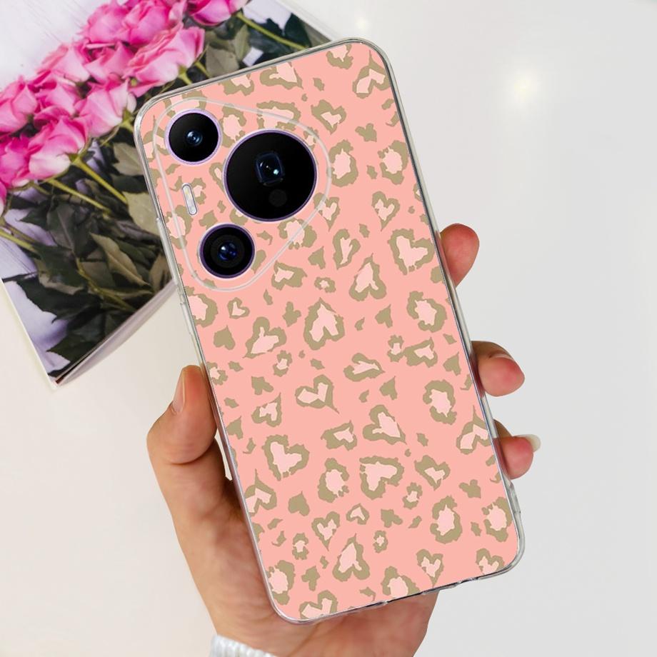 Shockproof Funda For Huawei Pura 70 Pro Case Camera Lens Protect Phone Cover For Pura 70 Pro+ Plus Pura70 Capas Transparent Case Huawei Pura 70 Pro