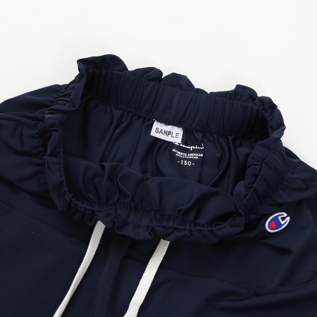 Shorts Barn Rund Hals Polyester Bindande Hals Grafiskt Logotyptryck Shorts Set Flickor Vardag Mörkblå 160 [Champion] T-shirt 100% T-shirt & CK-ZW03