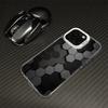 Hree-Dimensional Honeycomb Pattern Technology Phone Case For IPhone 16  15 14 Plus 13 12 11 17 Pro Max Air 16e Luxury Hard Cover