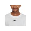 Nike Sportswear Essentials Logo Print Langarm-T-Shirt Kinder Tops Weiß DV0575-100