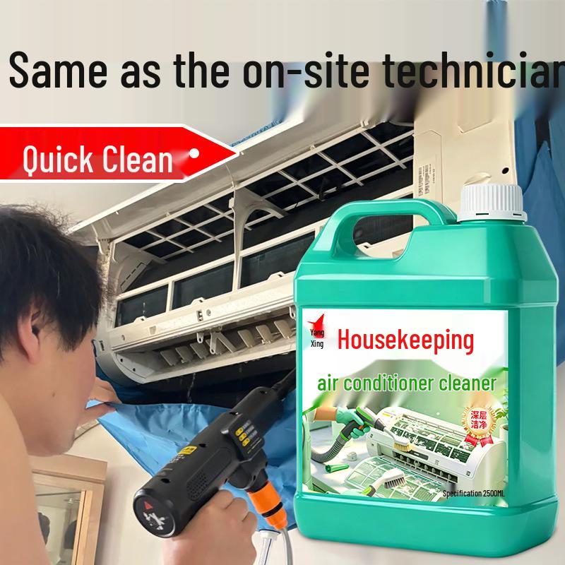 Air Conditioner Cleaning Kit: No Disassembly Needed for Indoor Units