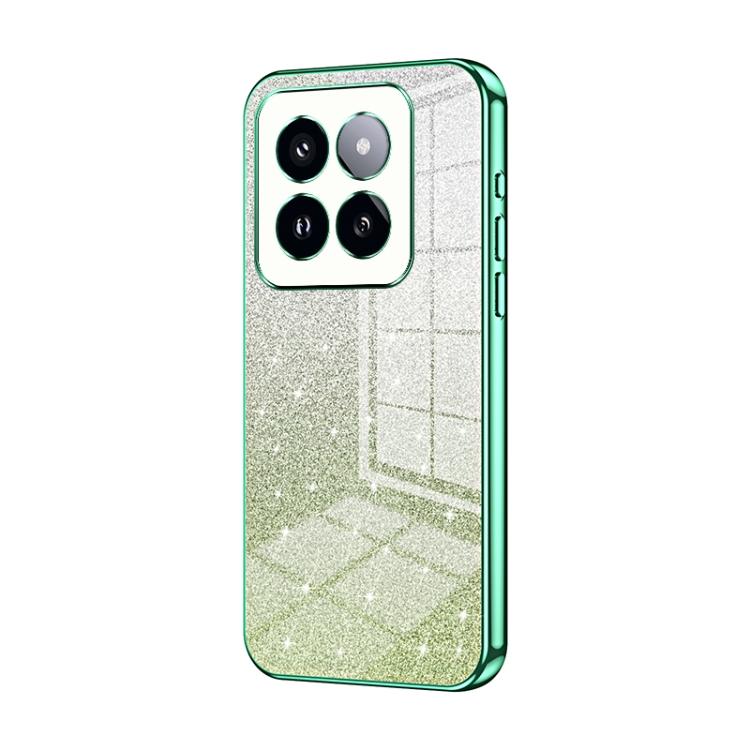 Gradient Glitter Powder Electroplated Phone Case