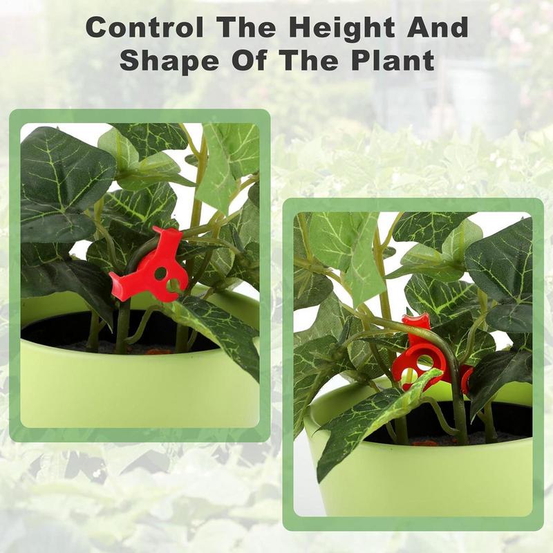 Plant Training Clips 40Pcs/set Flexible Reuseable Plants Flower Training Bender For Garden Flowers Fruits Planting