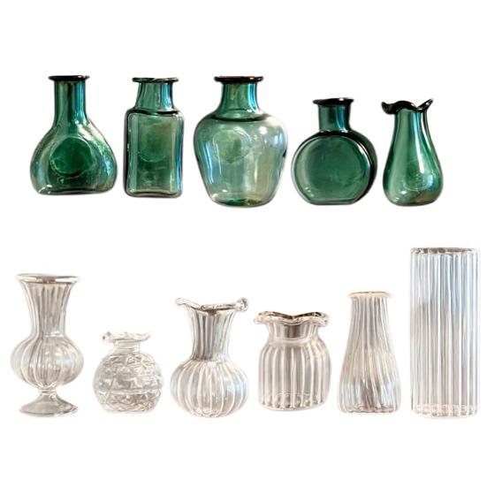 5/10Pcs Mini Vase Refrigerator Magnet DIY Home Office Kitchen Locker Fridge 3D Miniature Resin Flower Vase Pot Magnetic Decoration Ornament