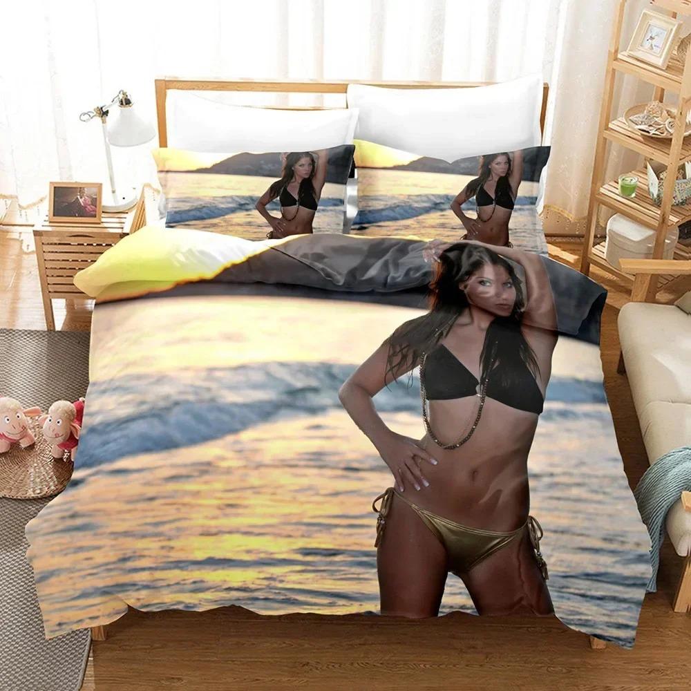 Bikini Beauty Strand Bettwäsche Set Für Schlafzimmer Weiche Moderne Tagesdecken Bequeme Kinder Bettbezug Steppdeckenbezug Und Kissenbezug