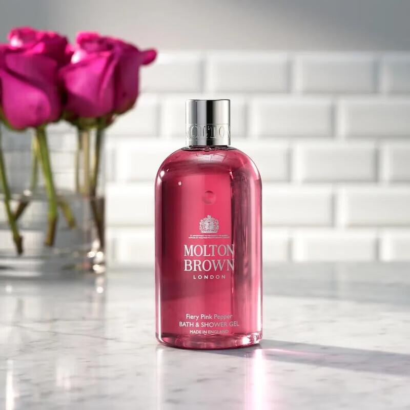 Molton Brown Fiery Pink Pepper Bath & Shower Gel (3x300ml)