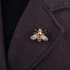 Luxury Bee Brooch: High-End, Creative Animal-Themed Accessory for Women's Fashion - Versatile and Trendy