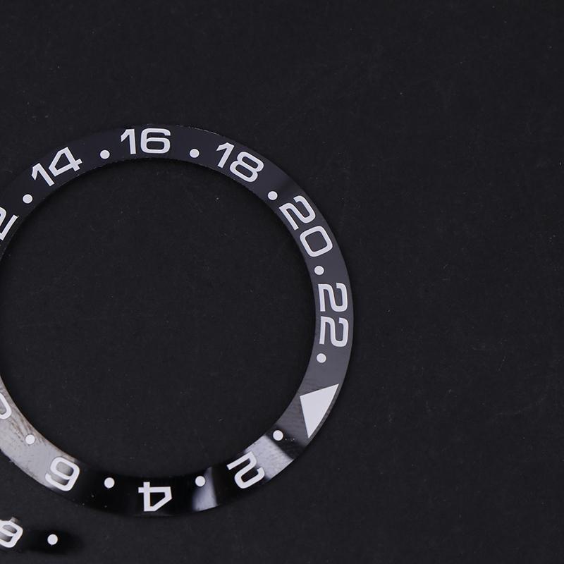 38Mm Curved Ceramics Bezel Insert Fits Skx007 Skx009 Gmt Watch Case Nh35 Nh36 Movement Bezel Insert Ring Men Watch Parts