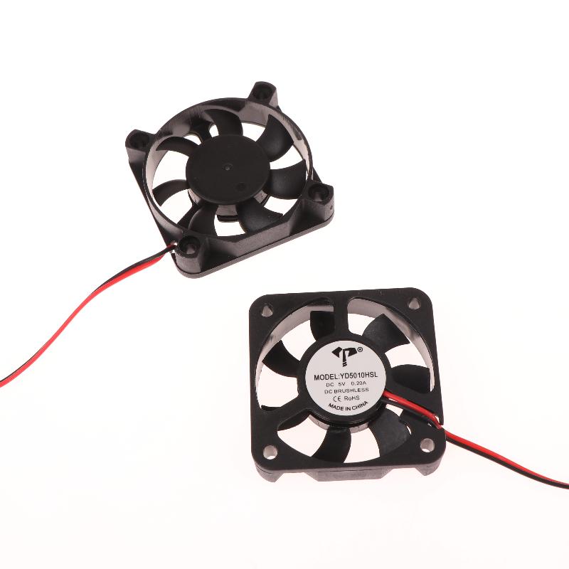 1/3PCS 5V 12V 24V 3D Hydraulic Bearing Printing Car Light Aromatherapy Machine DC Cooling Fan 5010mm DC Fan